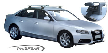 Yakima Whispbar Roof Racks Audi A4 sedan